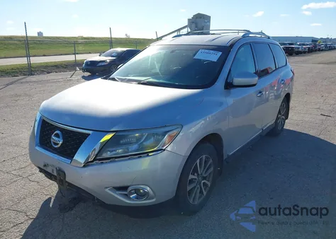 2013 Nissan Pathfinder Sl из США, поврежденный, VIN 5N1AR2MM0DC616235